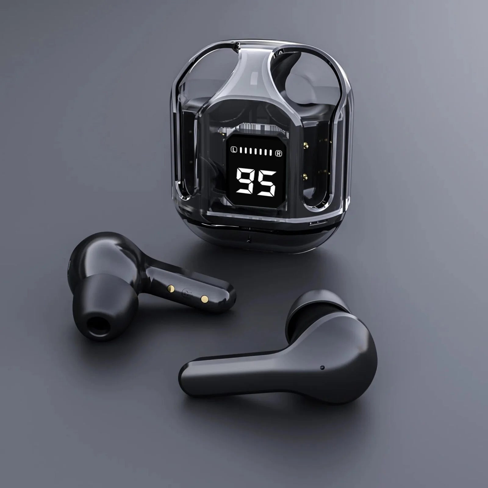 Air 31 TWS Transparent Earbuds Bluetooth 5.3V (Random Color)