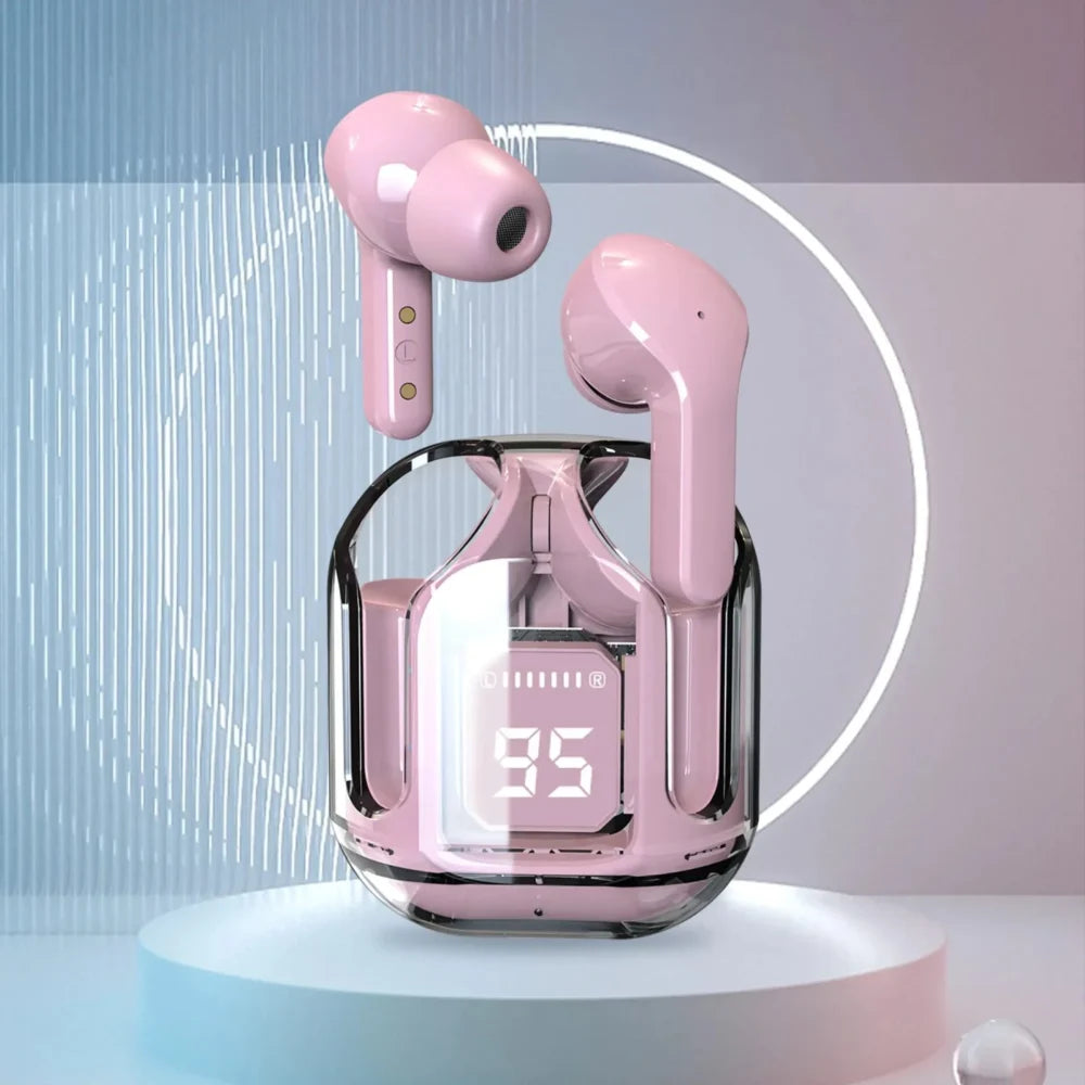 Air 31 TWS Transparent Earbuds Bluetooth 5.3V (Random Color)
