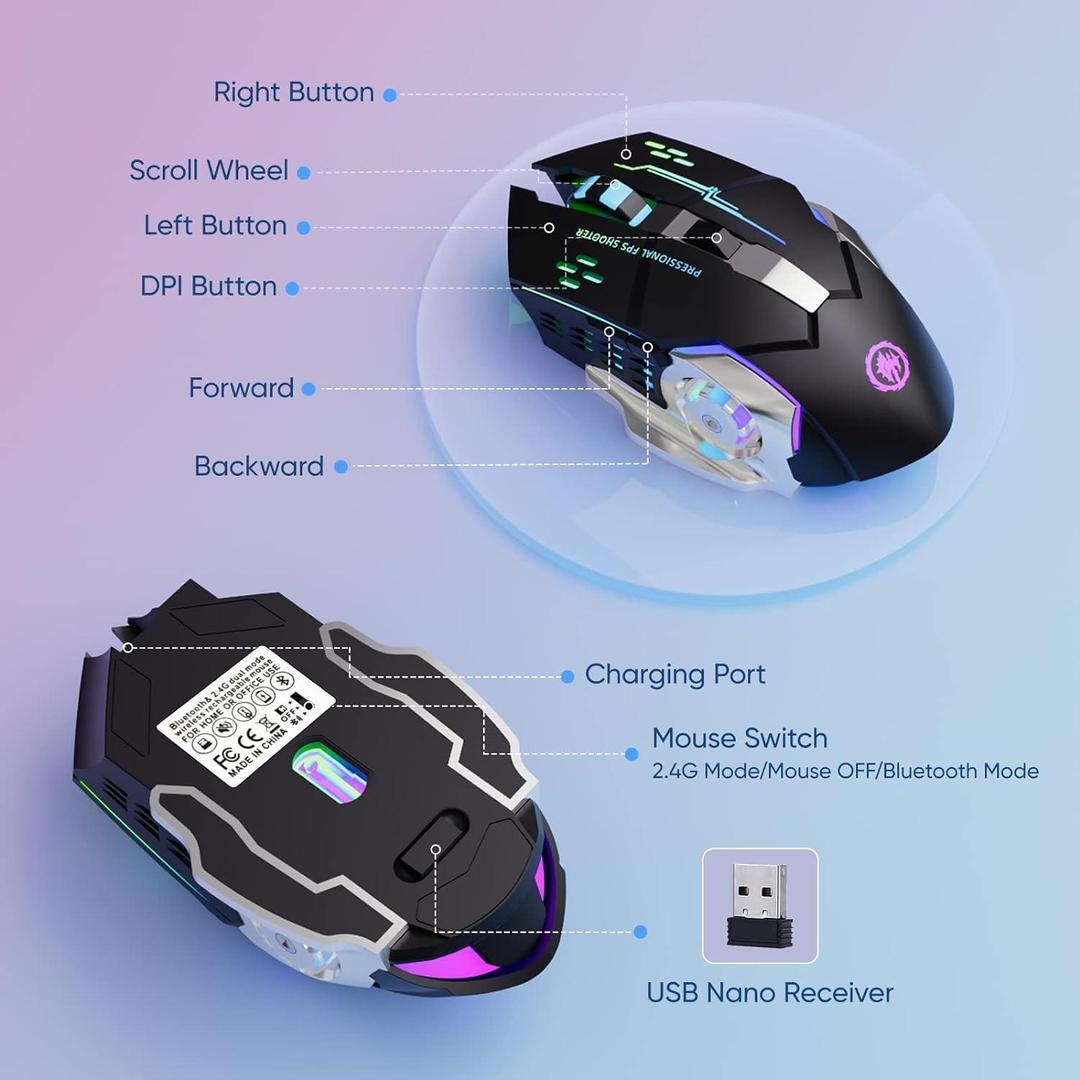 Rechargeable USB-C Port
