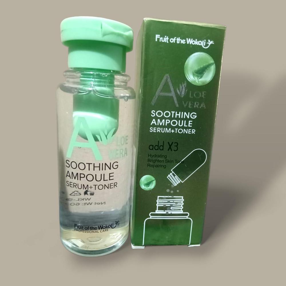 Skin Soothing Serum And Toner