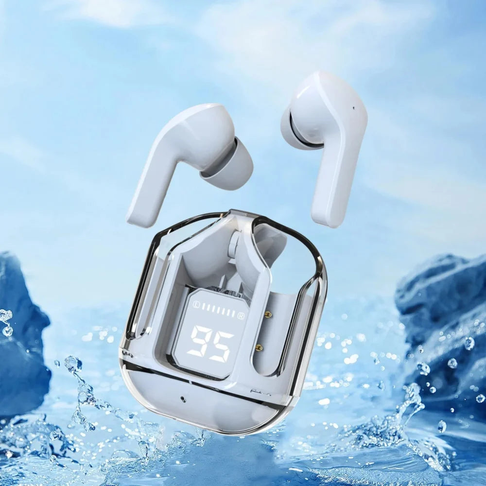 Air 31 TWS Transparent Earbuds Bluetooth 5.3V (Random Color)